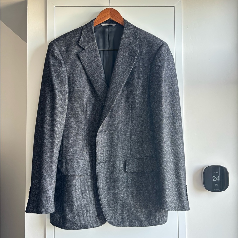 Canali 1934 Charcoal Weave Blazer (US42)